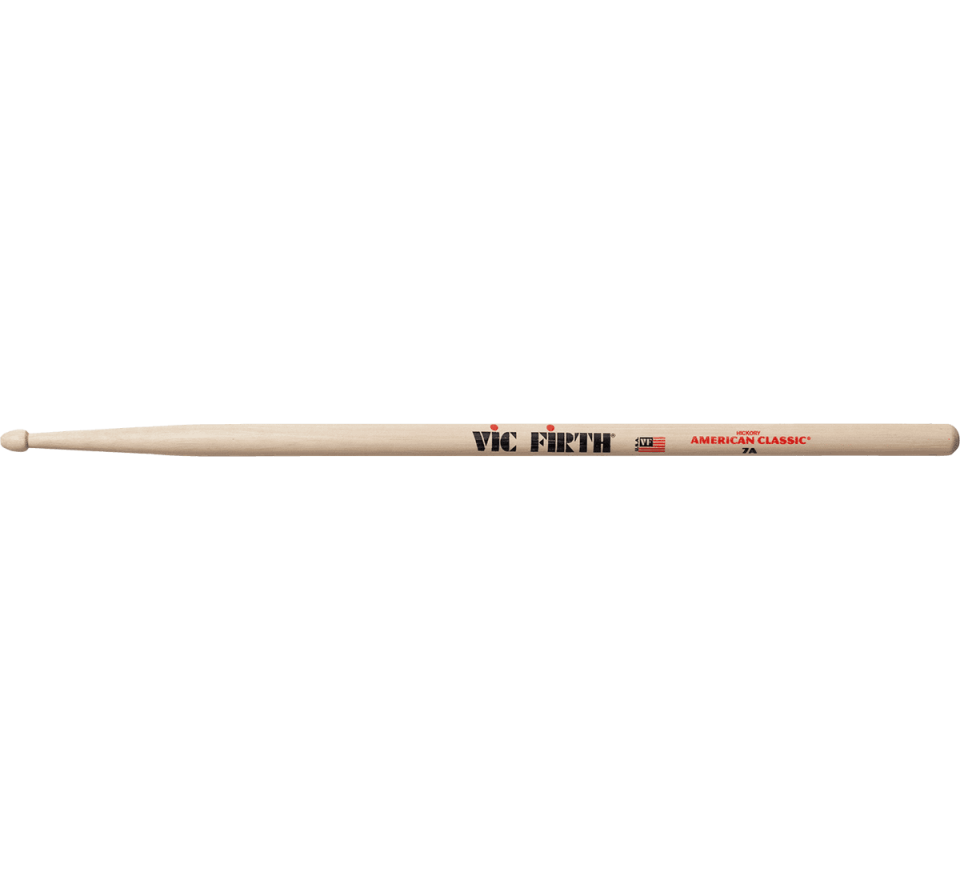Baguettes batterie Vic Firth 7A American Classic Hickory